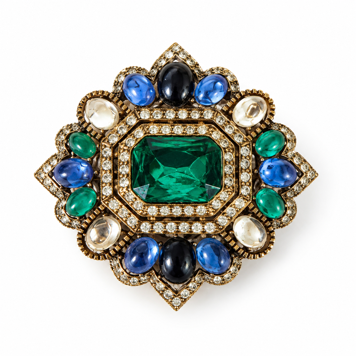 Broche Spectaculaire Italie