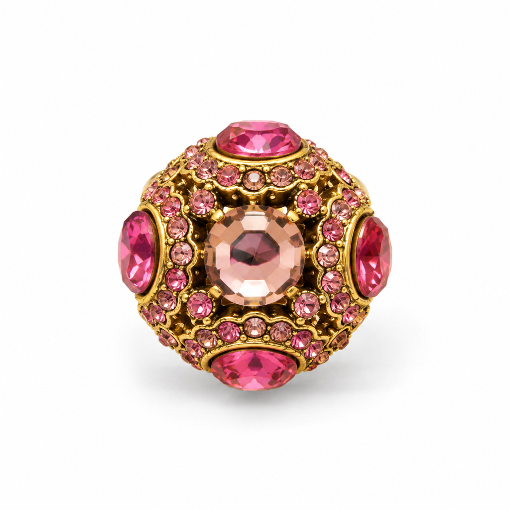 Bague Kenneth Jay Lane rose