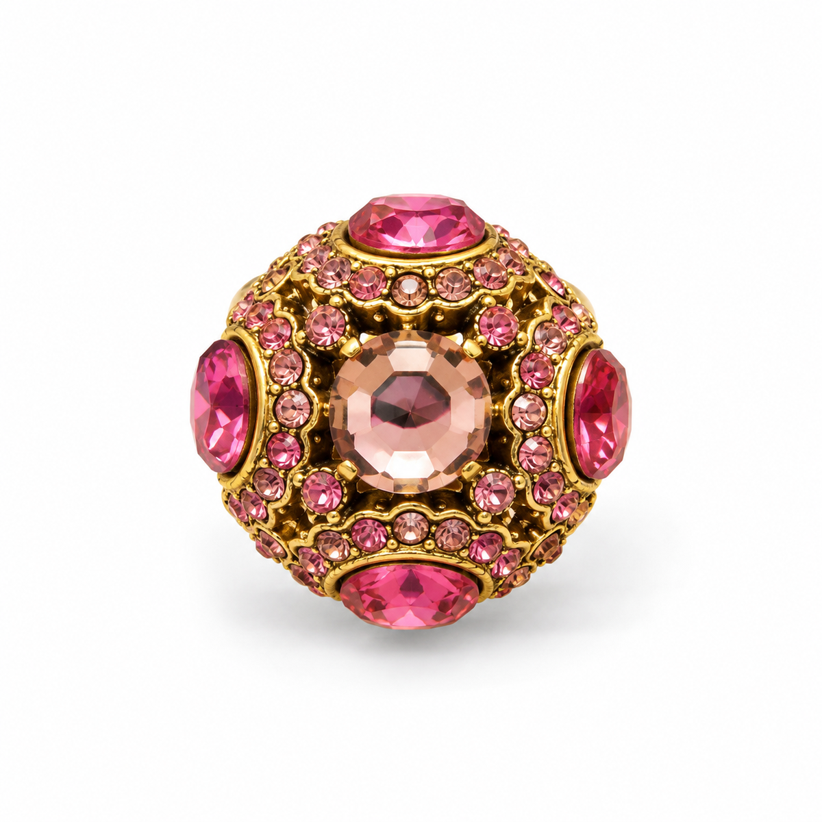 Bague Kenneth Jay Lane rose