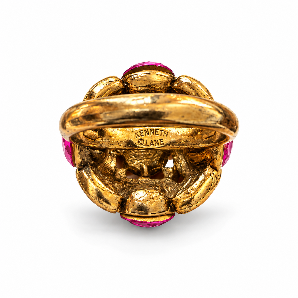 Bague Kenneth Jay Lane rose
