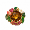 Bague cocktail "le jardin"