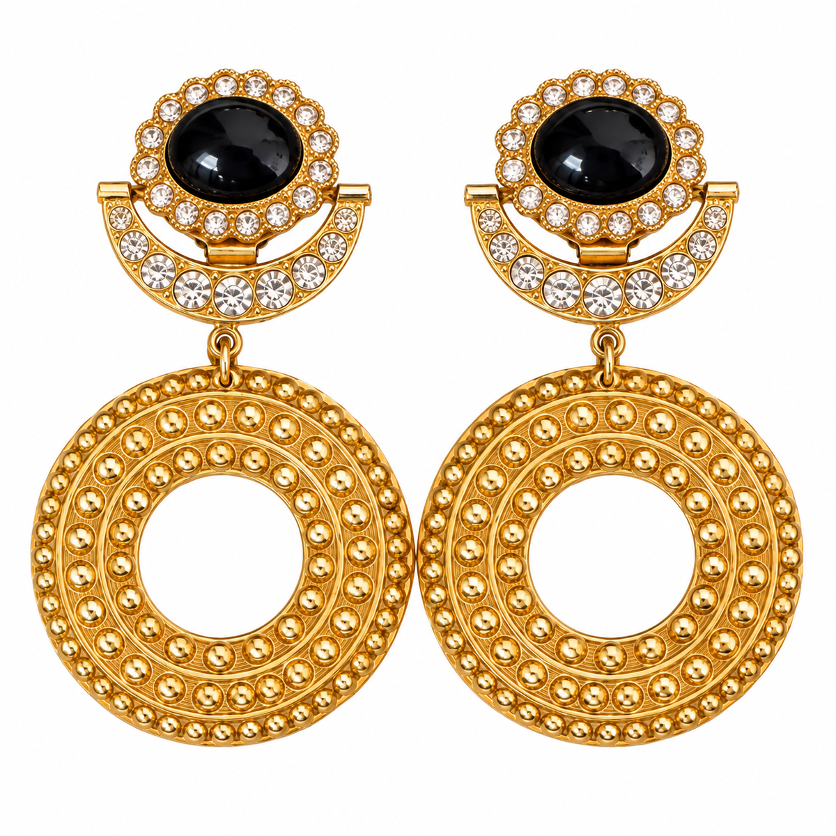 Boucles d'oreilles XL basculantes