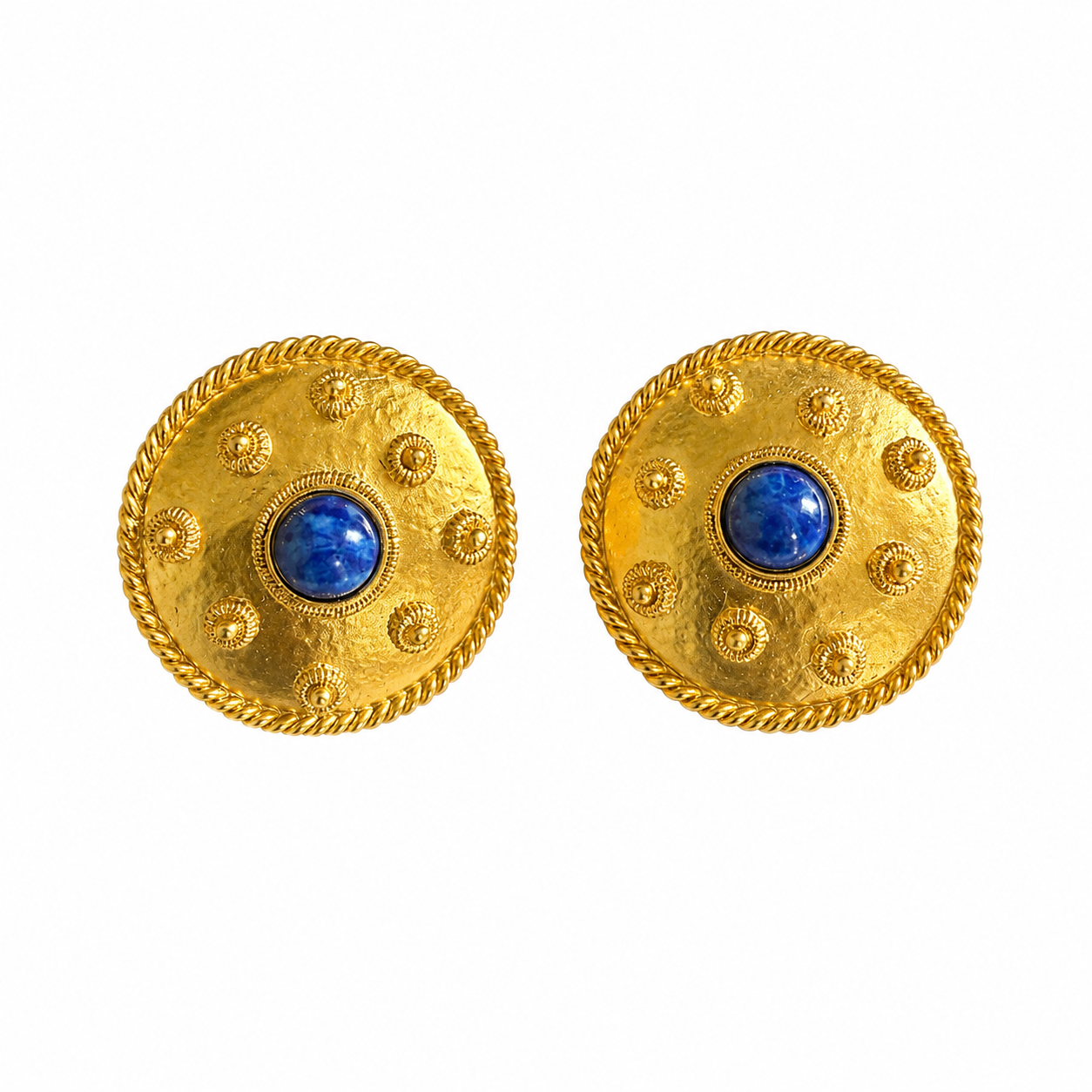 Boucles d'oreilles Bouclier Sphinx