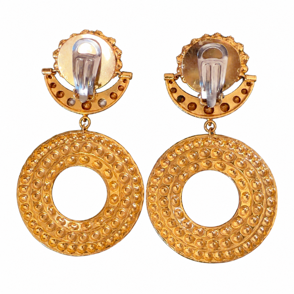 Boucles d'oreilles XL basculantes
