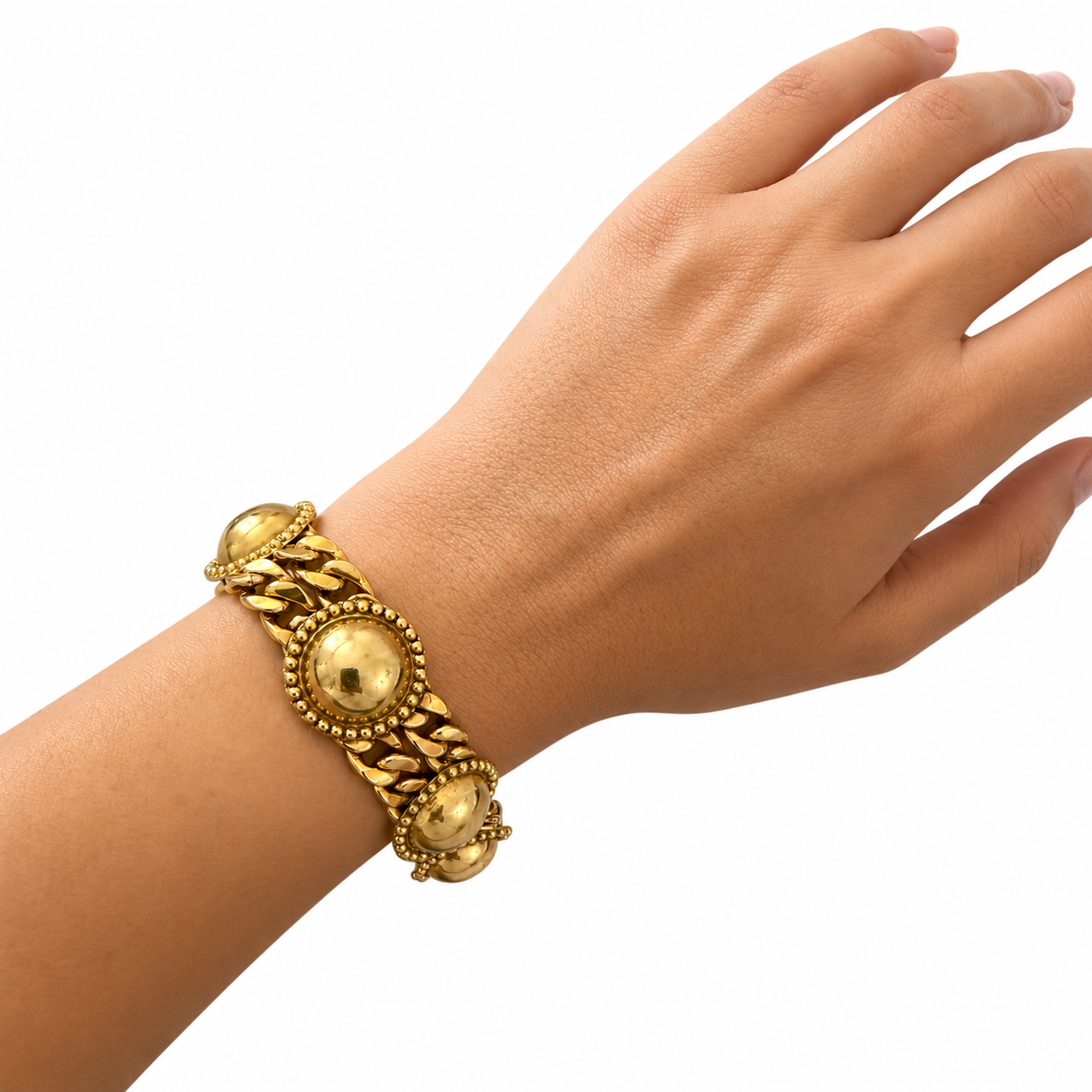 Bracelet gourmette Edouard Rambaud