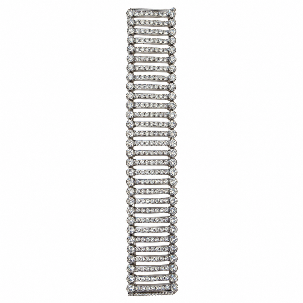 Bracelet manchette souple Brillant