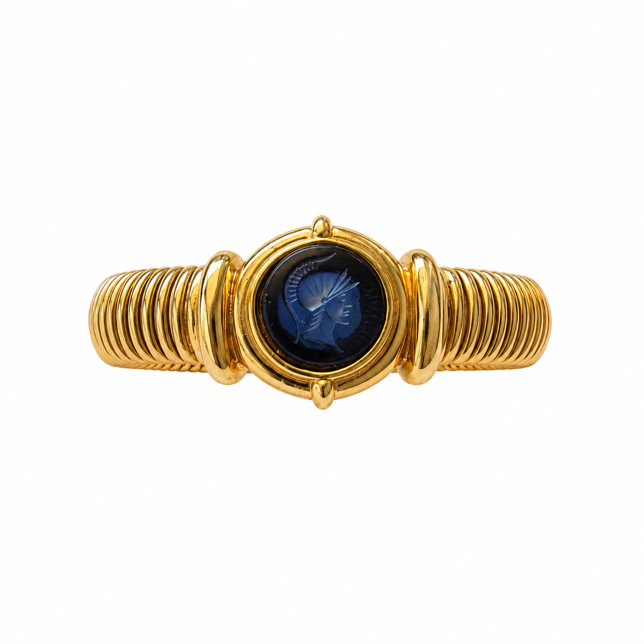 Bracelet vintage à ressort – bijou couture