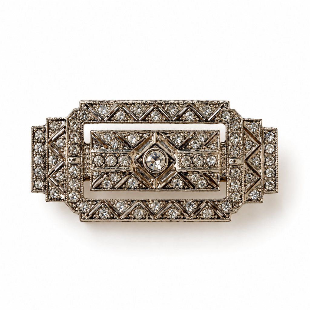 Broche style art déco