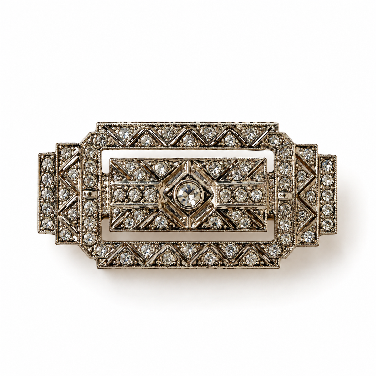 Broche style art déco