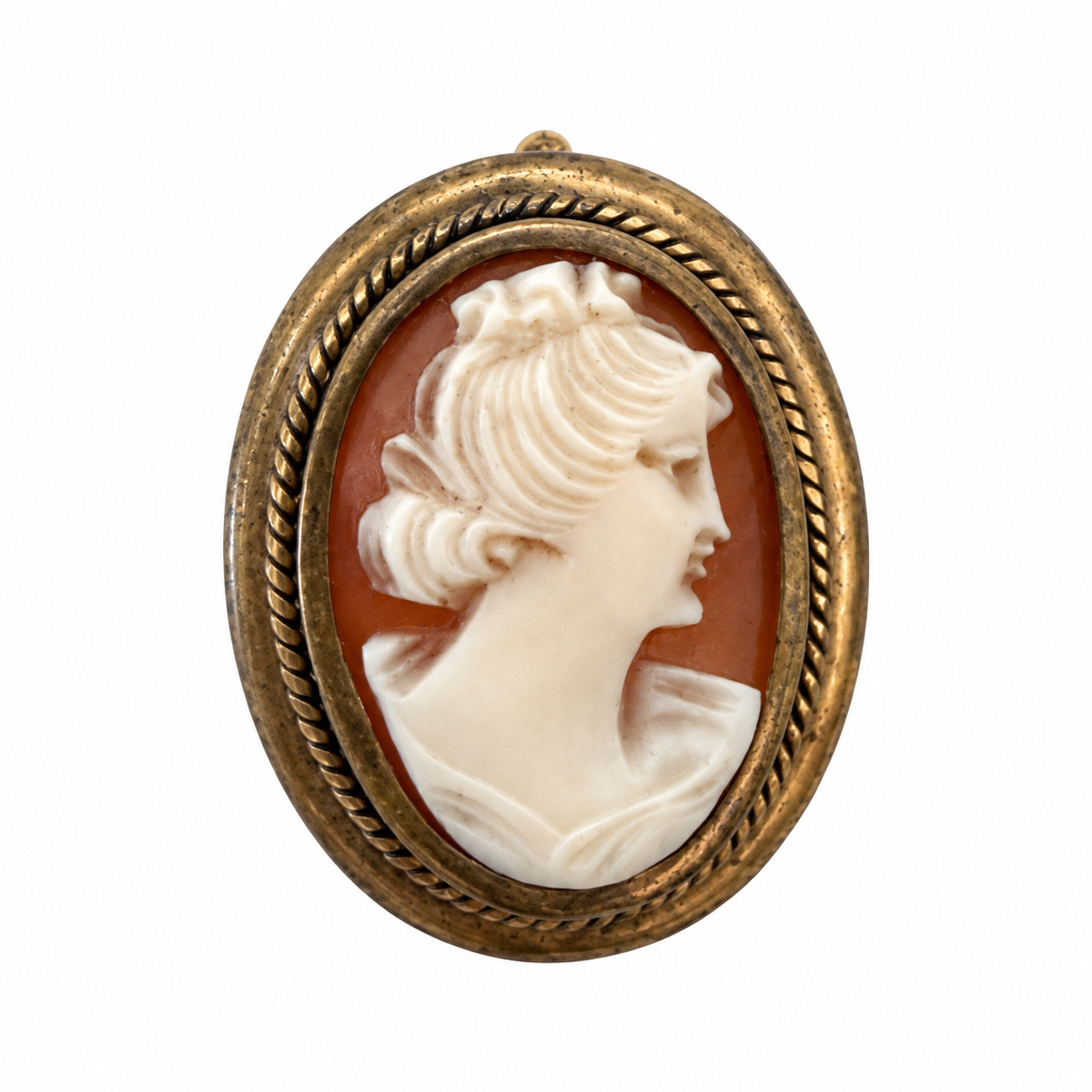 Broche-pendentif Camé