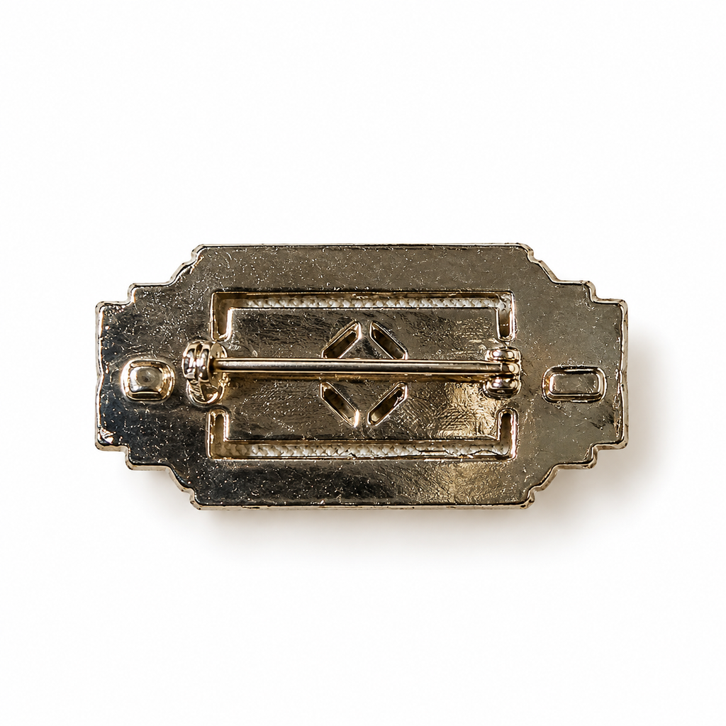 Broche style art déco