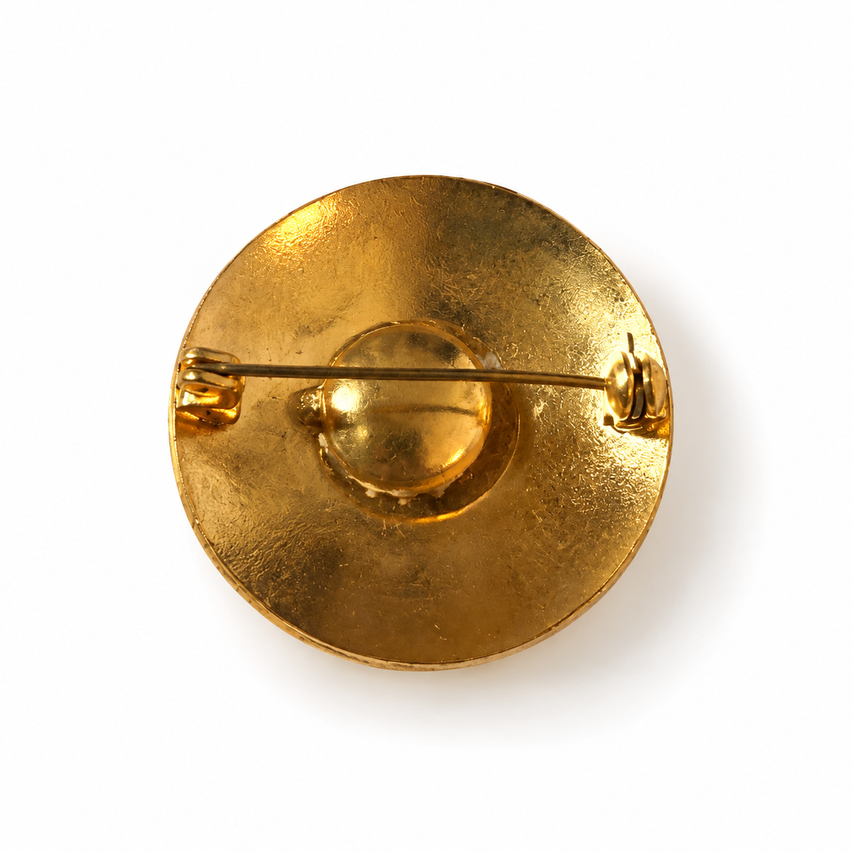 Broche eclipse verte
