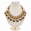 Collier vintage Briglia Italie – bijou couture baroque strass & perles