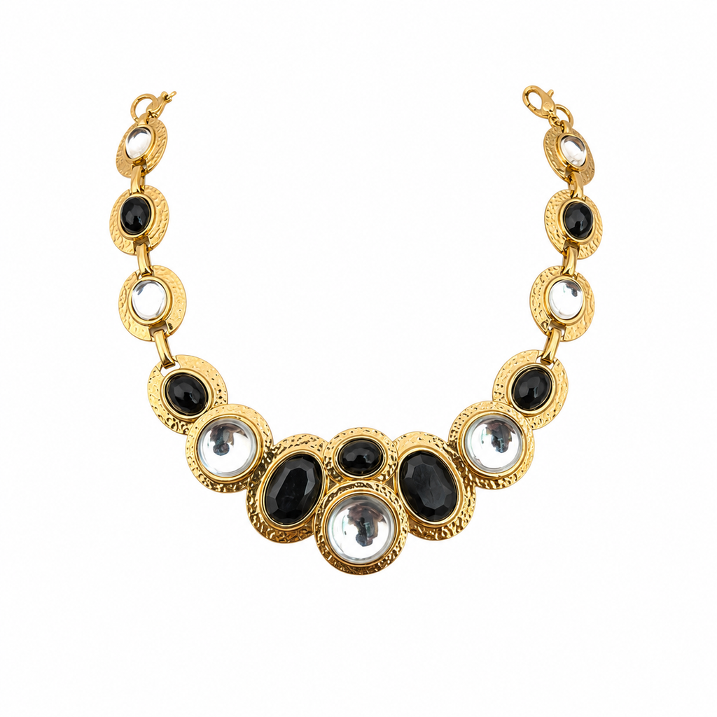 Collier Plastron - Sphinx - Fin 80's