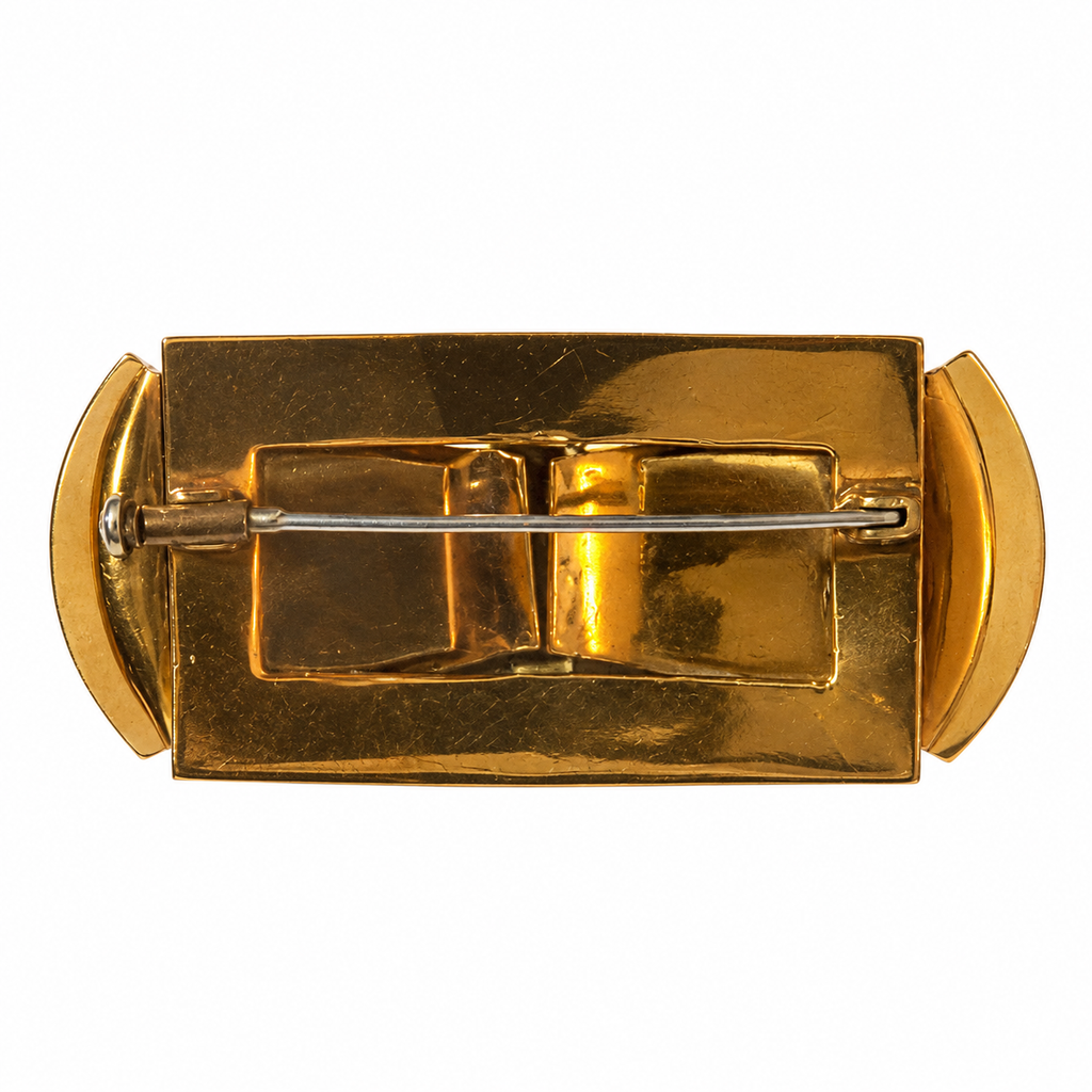 Broche style Art deco