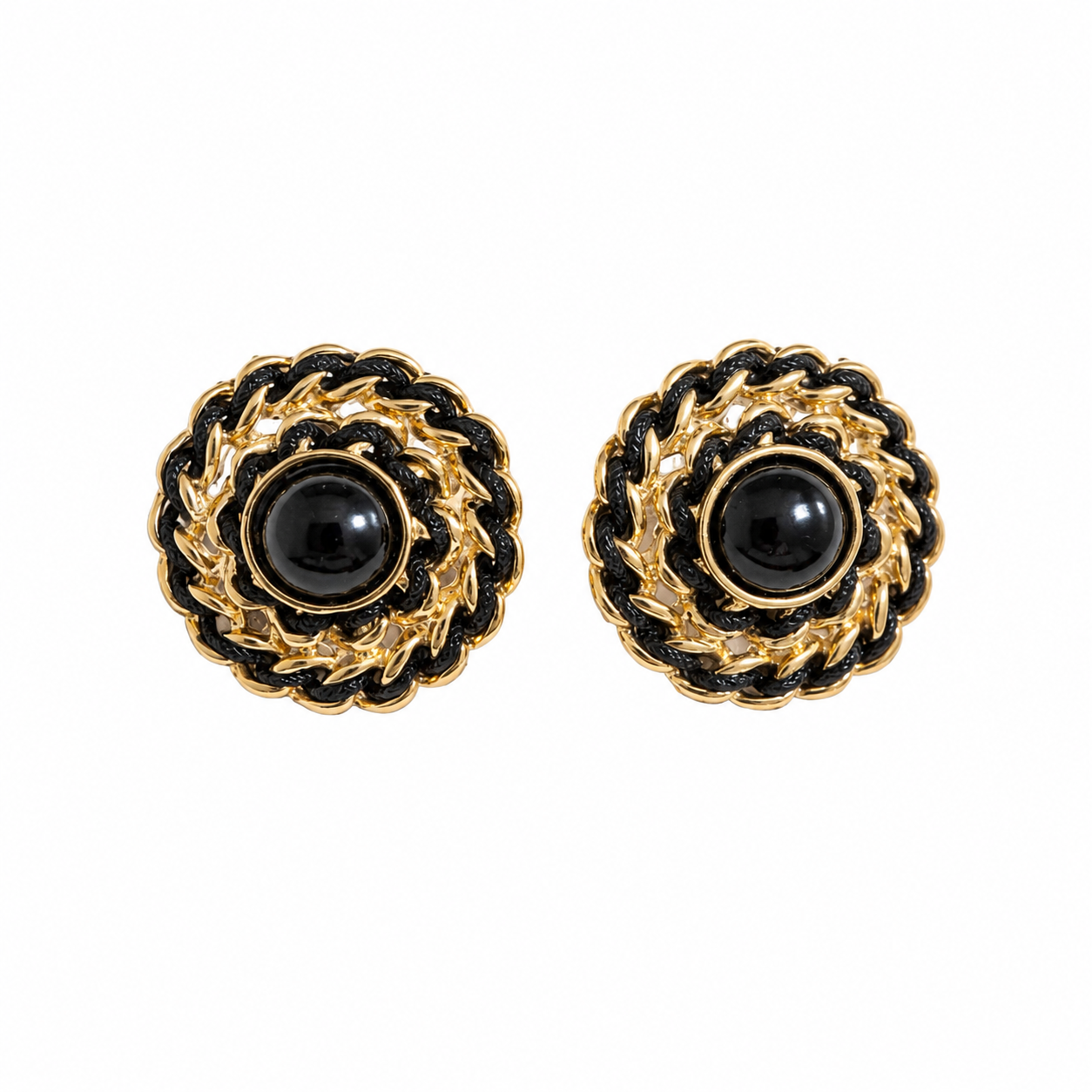 Boucles d’oreilles Trifari couture