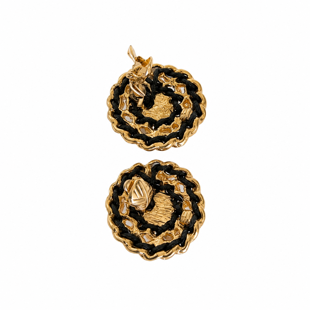 Boucles d’oreilles Trifari couture