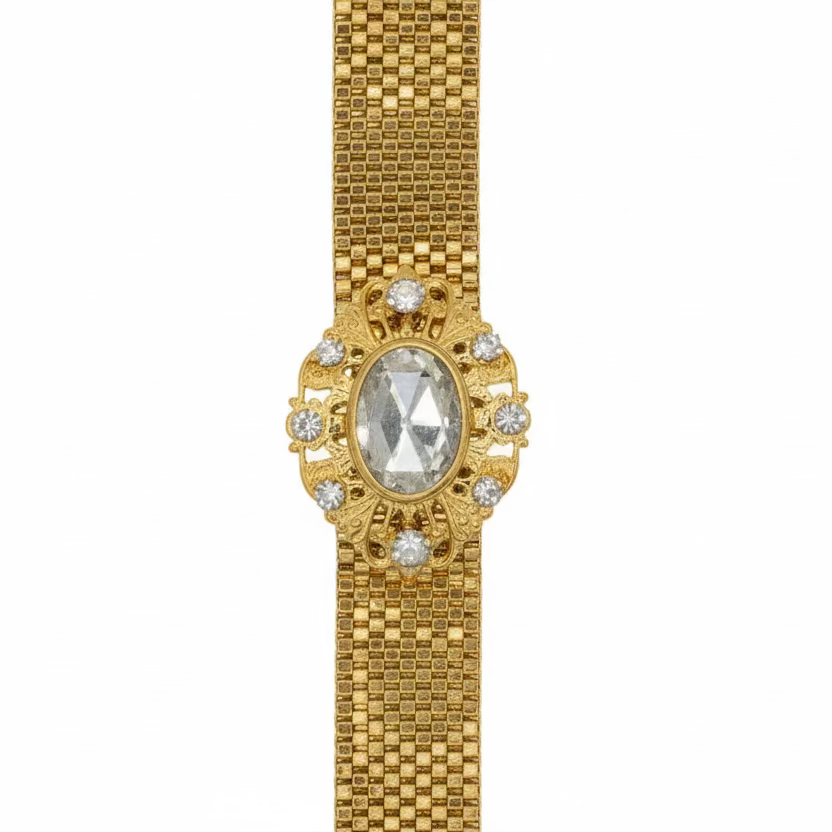 Bracelet manchette orné